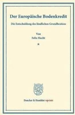 Produktbild von Der Europäische Bodenkredit.