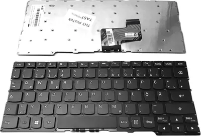 Zdjęcie produktu dla GERMAN - Klawiatura Klawiatura bez ramki kompatybilna z Lenovo Ideapad Yoga 300-11IBR