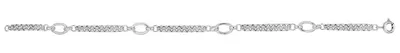 Produktbild von Elegantes 925 Sterling Silber Damen - Armband - 7mm, 5 Gramm; TRS25455