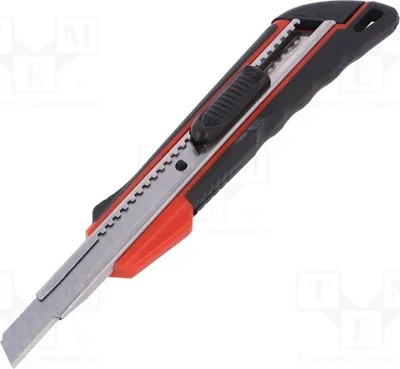 Imagen del producto de 1 x Cuchillo universal de 9 mm. Material del mango: YT-7506. Tijeras y cuchillos