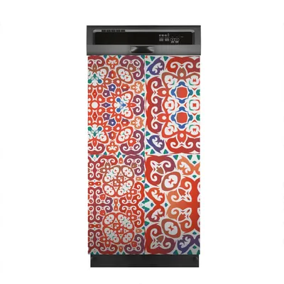 Produktbild von Aufkleber sticker 45x80 cm Dekorative folie Spülmaschine - Portugiesische Mosaiken