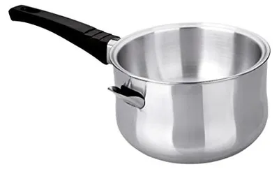 Produktbild von Ibili Stiel-/Wasserbadtopf 16 cm aus Edelstahl/PVC, silber/schwarz