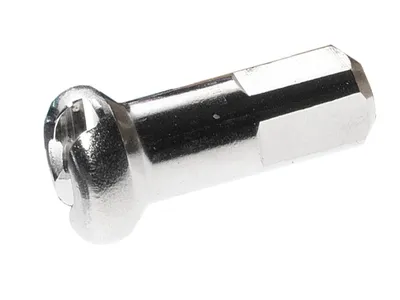 Produktbild von DT Swiss Speichennippel 2.0 Messing 16 mm silber - robuste Laufrad-Stabilität...