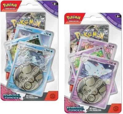 Produktbild von Pokemon Temporal Forces: Baxcalibur Premium Checklane Blister