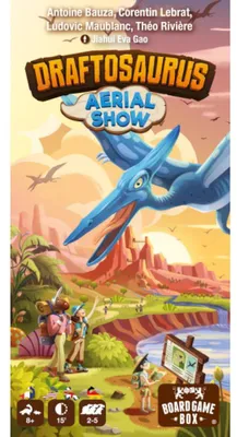 Obrázek produktu pro Krabice na deskové hry – Draftosaurus Aerial Show (rozšíření)