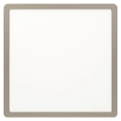 Obrázok produktu pre LED stropné svietidlo Fueva 5, 20 W, 28,5 x 28,5 x 2,8 cm, matný nikel, neutrálna biela