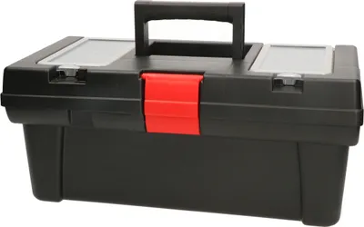 Produktbild von KOTARBAU® Werkzeugkoffer 16" Werkzeugkasten Organizer Schrauben mit 2 Zusatzfächern