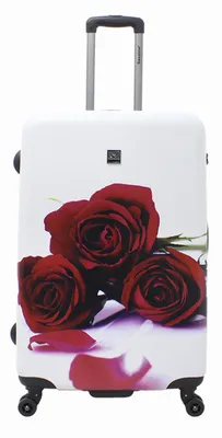 Produktbild von Saxoline Spinner 4 Rollen TSA Gr. L 77 cm Red Roses