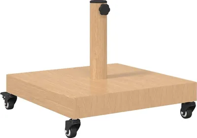 Obrázok produktu pre vidaXL Stojan na slnečník Svetlé drevo 45 x 45 x 31,5 cm