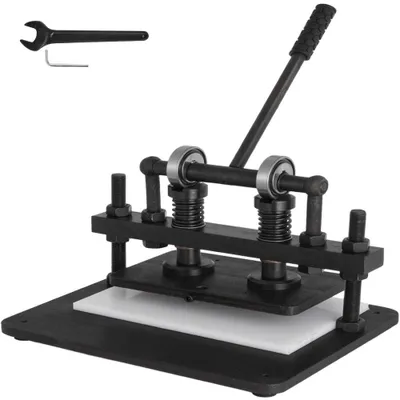 Obrázek produktu pro Ruční řezací stroj – pro kůži a plasty – řezací plocha 260 x 150 mm