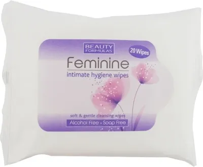 Produktbild von Beauty Formulas, Feminine Intimate Hygiene Wipes chusteczki do higieny intymnej 20szt.
