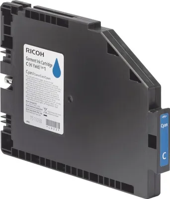 Obrázek produktu pro Ricoh 257060, Vysoká (XL) výtěžnost, Azurová, 100 ml, 1 kusů