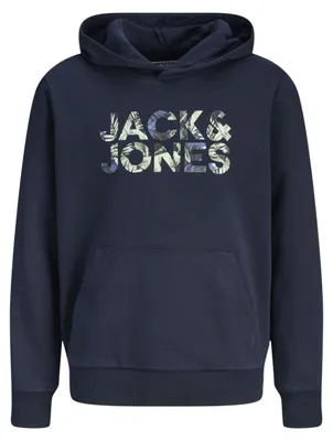 Obrázok produktu pre JACK & JONES Jjejeff Logo Mikina s kapucňou Mni
