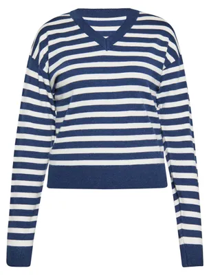 Image de Pull CALEY pour femme - Bleu, taille L