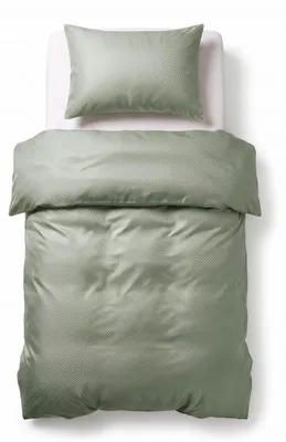 Imagen del producto de Sleeptime, sábana de satén, color verde, 140 x 220 cm