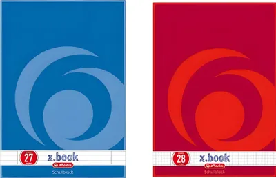Produktbild von Herlitz Schulblock A4 70g/m 50 Bl. kariert28 2 Ränder