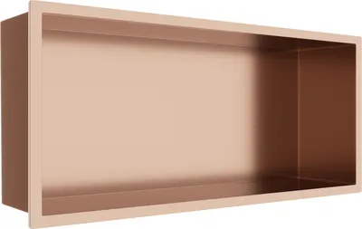 Produktbild von Półka wnękowa WALL-BOX Copper 45x20x10 cm - Stal nierdzewna, Wodoszczelna, Miedziana - Balneo