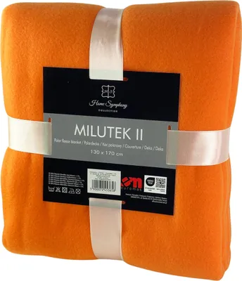 Produktbild von Fleecedecke Milutek 150x200 Orange