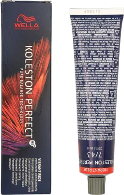 Produktbild von 7/43 Medium Blonde Red Gold Wella Koleston Perfect Me+ - Vibrant Reds