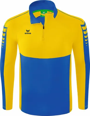 Produktbild von Erima Six Wings Trainingsoberteil New Royal/Gelb - XL
