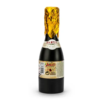 Produktbild von KONFETTI Party Konfettishooter Konfettibombe Konfettikanone Flasche PUSH POP