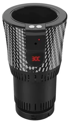 Obrázek produktu pro Zimilo Smart Auto Cup 12 V – funkce chlazení a ohřevu, rychlé chlazení, přenosný pro auto i domácnost, mini lednička, termohrnky –2 °C až 58 °C