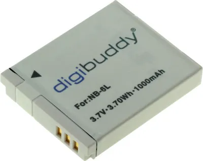 Produktbild von digibuddy Akku kompatibel zu Canon NB-6L Li-Ion