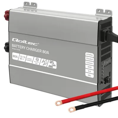Zdjęcie produktu dla Inteligentna ładowarka Monolith 80A 12V do akumulatorów LiFePO4 AGM GEL SLA