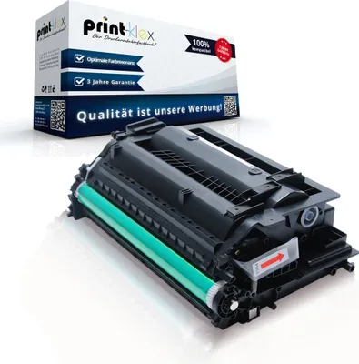 Produktbild von Print-Klex Printer Tonerkartusche kompatibel für HP LaserJet Enterprise M 609 Series M 609 x MFP M 631 dn 25.000 Seiten CF-237X 37X CF 237X CF237X Black Schwarz - Office Quantum Serie