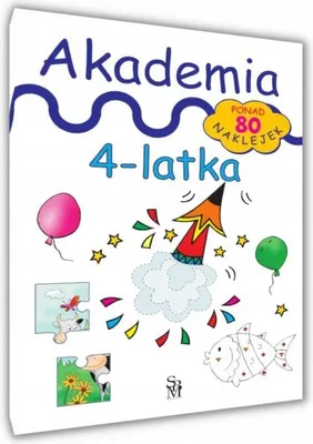 Zdjęcie produktu dla Zeszyt edukacyjny Akademia 4-latka Julia Śniarowska