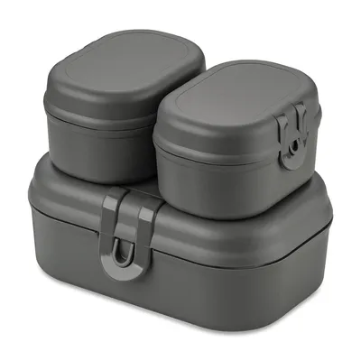 Zdjęcie produktu dla Lunchbox PASCAL READY MINI, zestaw 3 pojemników, KOZIOL