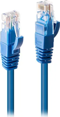Produktbild von LINDY Patchkabel Cat6 U/UTP blau 1.00m