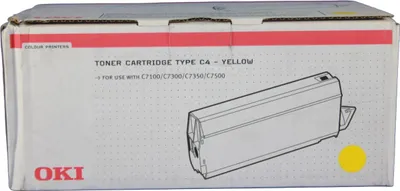 Produktbild von OKI 41963005 Toner gelb, 10.000 Seiten 5% für OKI C 7100