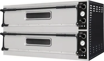 Obrázek produktu pro Kombinovaná pec na pizzu s okénkem na 2x3 pizzy Ø350 mm a 400 V