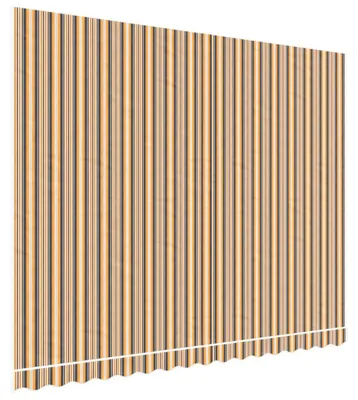 Produktbild von vidaXL Markisenbespannung Mehrfarbig Gestreift 4x3 m