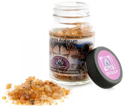 Produktbild von Gummi Arabicum Inhalt 60 ml im Glas