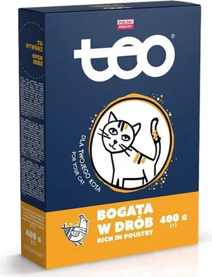 Image de Croquettes pour chat Teo riches en volaille, 400 g