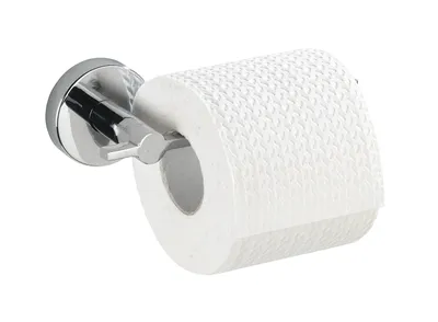 Produktbild von WENKO Toilettenpapierhalter Klo CAPRI Ohne Bohren Bad Accessoires Gäste WC