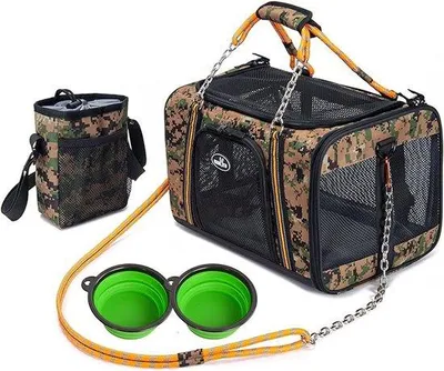 Image de Petite cage de transport pour chats, chiens, lapins, M