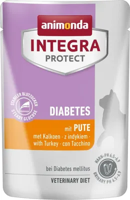 Produktbild von Animonda Cat Integra Protect Diabetes Pute 85g