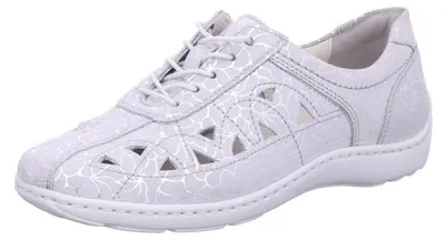 Produktbild von Waldläufer Damen Schnürschuhe 47289-4, 47289-4.5, 47289-5, 47289-5.5, 47289-6, 47289-6.5, 47289-7, 47289-7.5 WDL-496003-700 WEISS SILBER 6.5