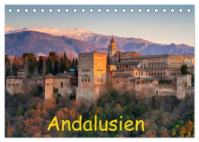 Produktbild von Andalusien - Spanien (Tischkalender 2027 DIN A5 quer), CALVENDO Monatskalender