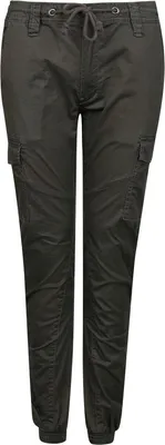 Produktbild von Brandit Stoffhose Damen Melina Pants oliv Basics 98% Baumwolle, 2% Elasthan S