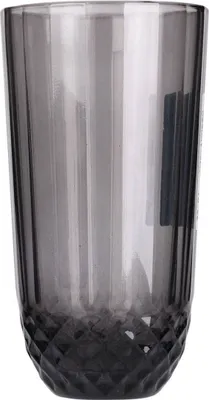 Produktbild von Trinkglas aus grauem Glas, 345 ml