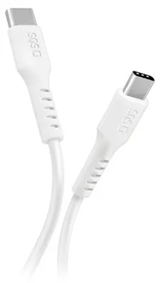 Obrázok produktu pre SBS TECABLE15TCC100W, 1,5 m, USB C, USB C, 0,48 Gbit/s, Biela