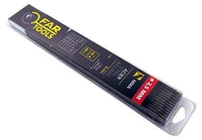 Imagen del producto de FAR TOOLS: Electrodo de soldadura - Rutilo - Ø 2,5 mm - 50 unidades