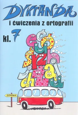Immagine prodotto di Dyktanda i ćwiczenia z ortografii klasa 7 - Wiesława Zaręba (Bildungsunterlagen für Grundschule 7-8 auf Polnisch)