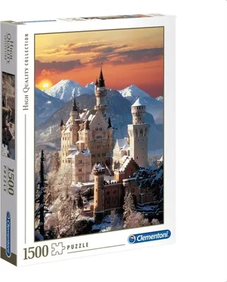 Obrázok produktu pre Vysokokvalitná kolekcia - Neuschwanstein (počet dielikov: 1500) - Clementoni 31925 - (Hračky / Puzzle)