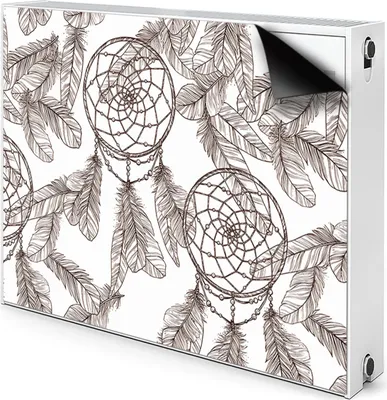 Produktbild von Magnet Heizkörperabdeckung Heizkörperverkleidung Verkleidung Abdeckung 90x60 cm - Traumfänger