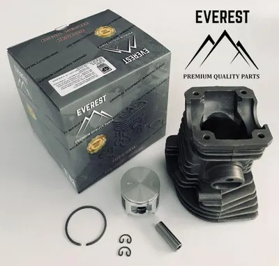 Immagine prodotto di Cilindro completo per motosega Husqvarna 340, rivestimento Nikasil, compatibile con i codici: 503 87 00-26, 503 87 00-73, 503 87 00-05, 503 87 00-76